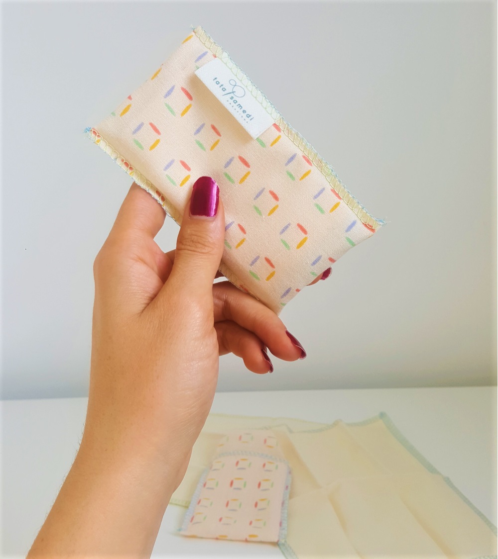 Paquet de mouchoirs en tissu écoresponsables - Tata Samedi